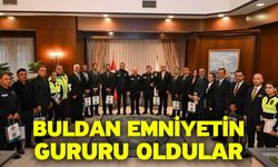 Buldan Emniyetin gururu oldular