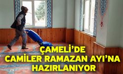 Çameli’de Camiler Ramazan Ayı’na Hazırlanıyor