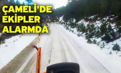 Çameli'de Ekipler Alarmda