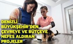Denizli Büyükşehir’den çevreye ve bütçeye nefes aldıran projeler