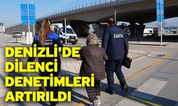 Denizli'de dilenci denetimleri artırıldı