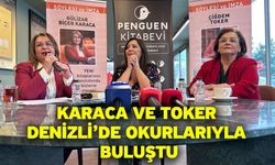 Karaca ve Toker Denizli’de Okurlarıyla Buluştu