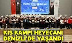 Kış kampı heyecanı Denizli'de yaşandı