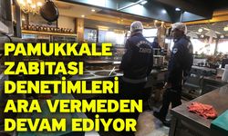 Pamukkale Zabıtası Denetimleri Ara Vermeden Devam Ediyor