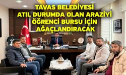 Tavas Belediyesi atıl durumda olan araziyi öğrenci bursu için ağaçlandıracak