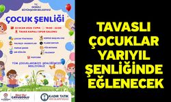 Tavaslı çocuklar yarıyıl şenliğinde eğlenecek
