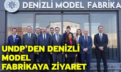 UNDP’den Denizli Model Fabrikaya Ziyaret
