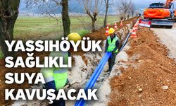 DESKİ Yassıhöyük’te içme suyu hattını yeniliyor
