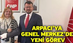 Arpacı’ya Genel Merkez’de Yeni Görev