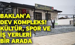 Baklan’a Dev Kompleks! Kültür, Spor ve İş Yerleri Bir Arada
