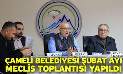 Çameli Belediyesi Şubat Ayı Meclis Toplantısı yapıldı