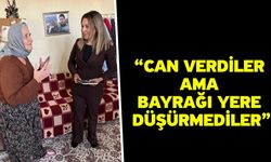 “Can verdiler ama bayrağı yere düşürmediler”