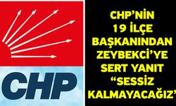 CHP’nin 19 İlçe Başkanından Zeybekci’ye Sert Yanıt “Sessiz Kalmayacağız”