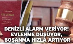 Denizli Alarm Veriyor! Evlenme Düşüyor, Boşanma Hızla Artıyor
