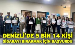 Denizli’de 5 bin 14 kişi sigarayı bırakmak için başvurdu