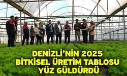 Denizli’nin 2025 bitkisel üretim tablosu yüz güldürdü