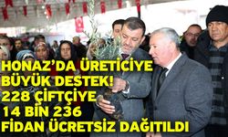 Honaz’da Üreticiye Büyük Destek! 228 Çiftçiye 14 Bin 236 Fidan Ücretsiz Dağıtıldı