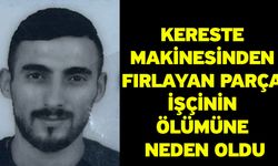 Kereste makinesinden fırlayan parça işçinin ölümüne neden oldu