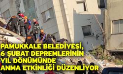 Pamukkale Belediyesi, 6 Şubat Depremlerinin Yıl Dönümünde Anma Etkinliği Düzenliyor