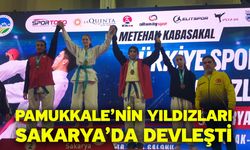 Pamukkale’nin Yıldızları Sakarya’da Devleşti: İki Türkiye Şampiyonluğu