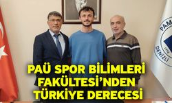 PAÜ Spor Bilimleri Fakültesi’nden Türkiye Derecesi