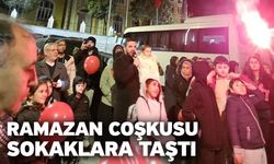 Ramazan coşkusu sokaklara taştı