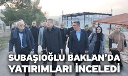 Subaşıoğlu Baklan’da Yatırımları İnceledi