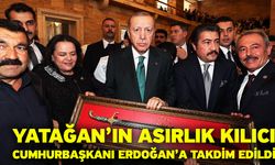 Yatağan’ın Asırlık Kılıcı Cumhurbaşkanı Erdoğan’a Takdim Edildi