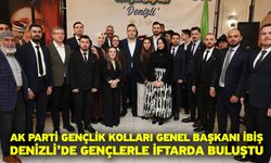 AK Parti Gençlik Kolları Genel Başkanı İbiş Denizli’de gençlerle iftarda buluştu