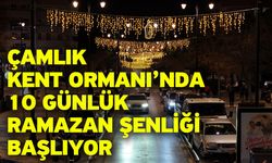 Büyükşehir Ramazan Şenliklerinin finali Çamlık Kent Ormanı’nda