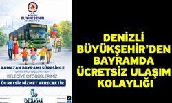 Denizli Büyükşehir’den bayramda ücretsiz ulaşım kolaylığı