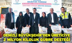 Denizli Büyükşehir’den 9 bin 847 üreticiye gübre desteği