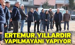 Kuşpınar Pazar yeri’ndeki sorun Başkan Ertemur’la çözülüyor