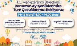 Merkezefendi’de Çocuklar İçin Ramazan Şenliği Düzenlenecek