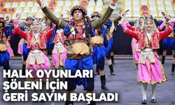 Halk oyunları şöleni için geri sayım başladı