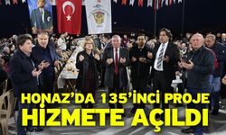 Honaz’da 135’inci Proje Hizmete Açıldı