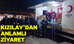 Kızılay’dan anlamlı ziyaret