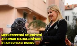 Merkezefendi Belediyesi Akkonak Mahallesi’nde iftar sofrası kurdu