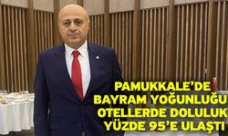 Pamukkale’de Bayram Yoğunluğu! Otellerde Doluluk Yüzde 95’e Ulaştı