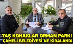 Taş Konaklar Orman Parkı Çameli Belediyesi’ne Kiralandı