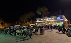 Çardak Meydanı’nda dev ekranda Futbol coşkusu yaşandı!