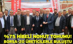 %75 Hibeli Nohut Tohumu: Borsa-20 Üreticilerle Buluştu