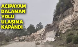 Acıpayam - Dalaman yolu ulaşıma kapandı