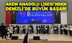 AKEM Anadolu Lisesi’nden Denizli’de Büyük Başarı