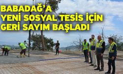 Babadağ’a Yeni Sosyal Tesis İçin Geri Sayım Başladı