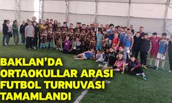 Baklan’da Ortaokullar Arası Futbol Turnuvası Tamamlandı