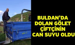 Buldan’da dolan gölet çiftçinin can suyu oldu