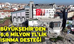 Denizli Büyükşehir ile hem yuvalar hem gönüller ısındı