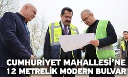 Cumhuriyet Mahallesi’ne 12 Metrelik Modern Bulvar