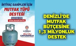 Denizli'de Mutfak Bütçesine 1,3 Milyonluk Destek